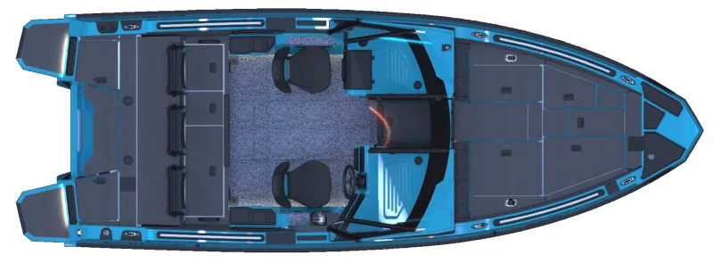 Пластиковая лодка SPINCH 655 V1 GLIDER, фото: 27