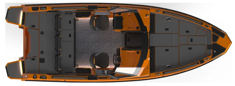 Пластиковая лодка SPINCH 655 V1 GLIDER, фото: 26