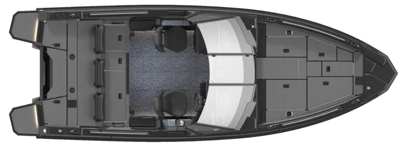 Пластиковая лодка SPINCH 655 V1 GLIDER, фото: 22