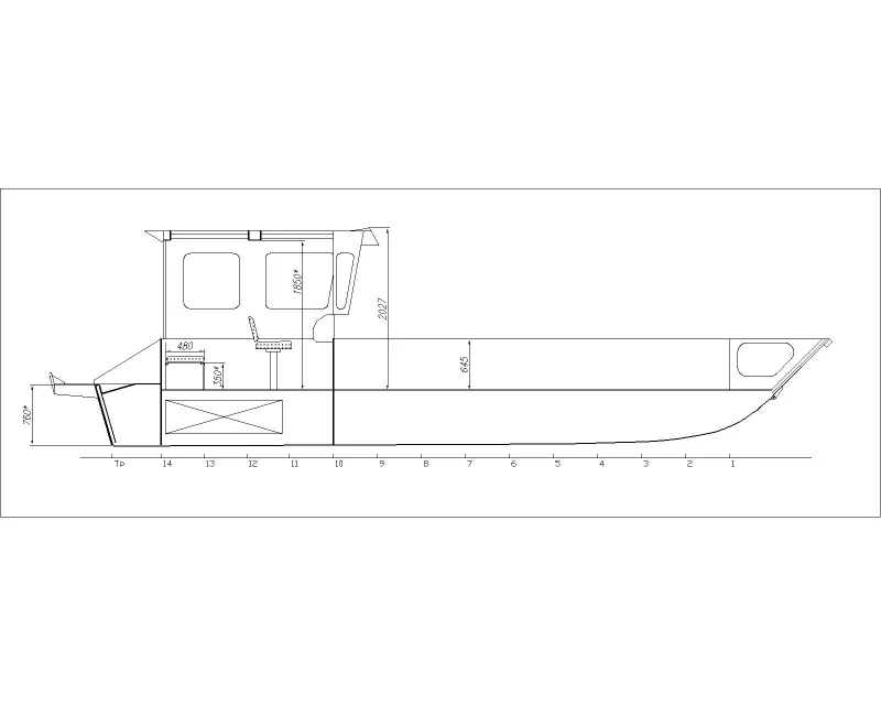 Моторная лодка Катера для рыбалки и туризма KFboats, фото: 1