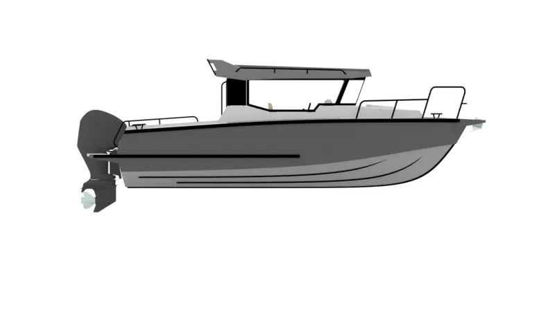 Моторная лодка KF 6.5, фото: 7