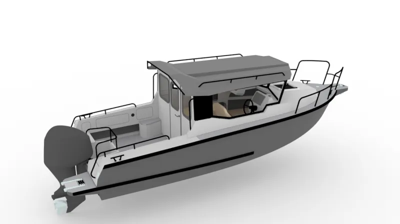Моторная лодка KF 6.5, фото: 5