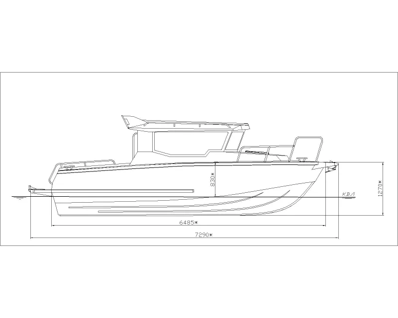 Моторная лодка KF 6.5, фото: 4