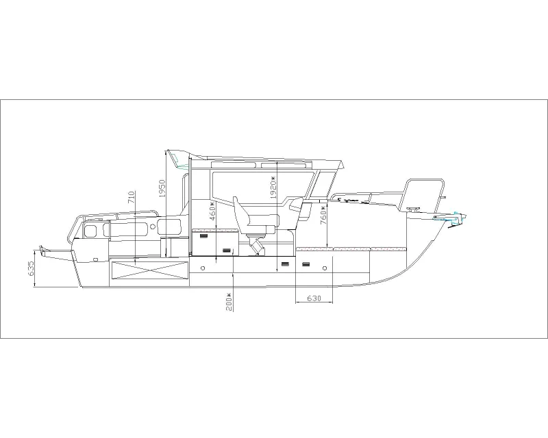 Моторная лодка KF 6.5, фото: 2