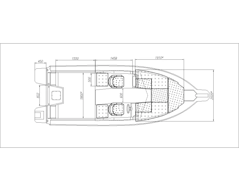 Моторная лодка Катера для рыбалки и туризма, фото: 2