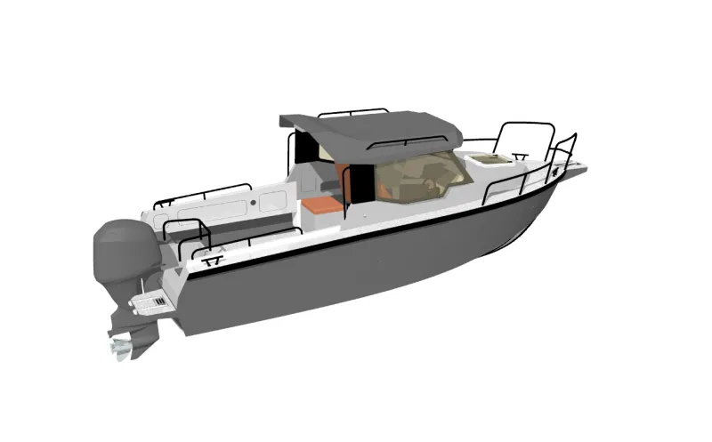 Моторная лодка Катера для рыбалки и туризма, фото: 6