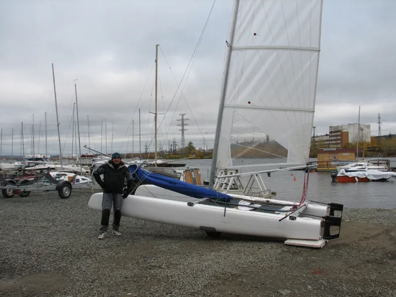Моторная лодка Катамаран F-16, фото: 12