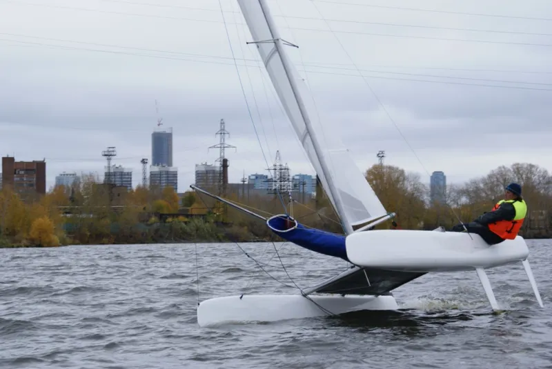 Моторная лодка Катамаран F-16, фото: 6