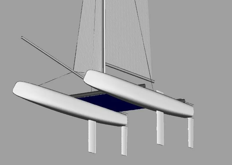 Моторная лодка Катамаран F-16, фото: 1