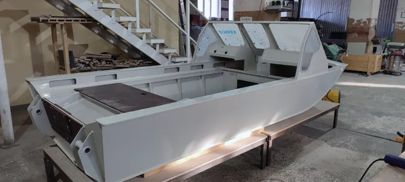 Моторная лодка Лодка ПНД Viper 430 с консолью, фото: 8