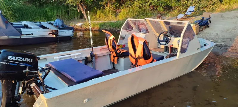 Моторная лодка Лодка ПНД Viper 430 с консолью, фото: 2