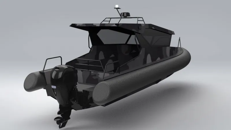 Морской катер класса РИБ, фото: 23