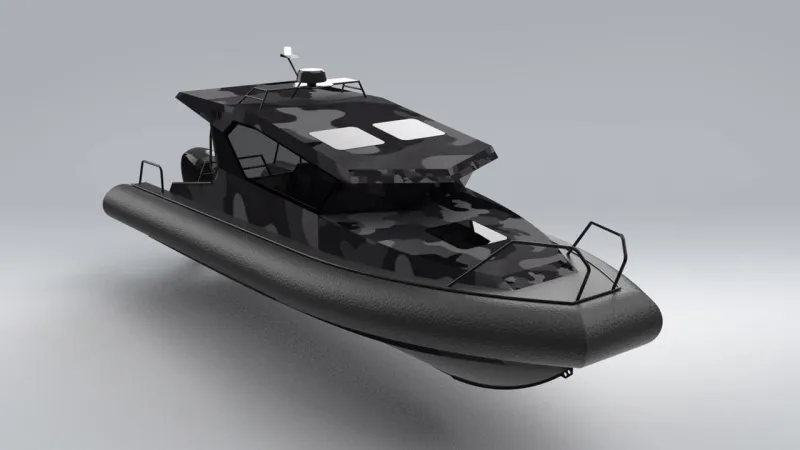 Морской катер класса РИБ, фото: 20