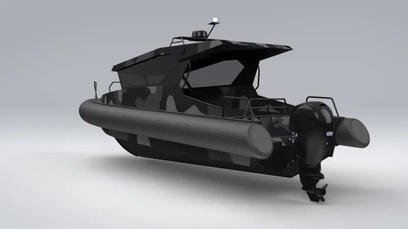 Морской катер класса РИБ, фото: 19