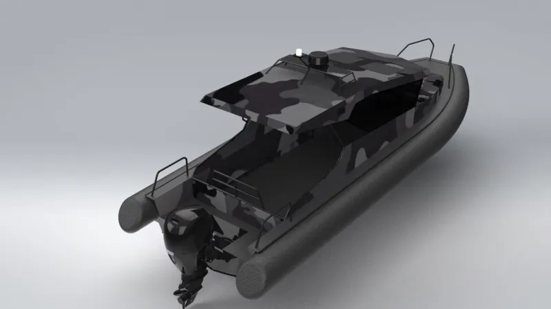 Морской катер класса РИБ, фото: 18