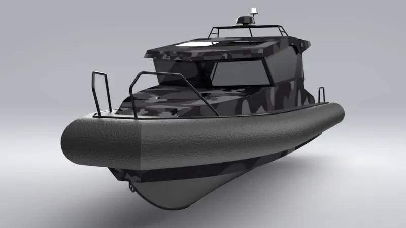 Морской катер класса РИБ, фото: 17