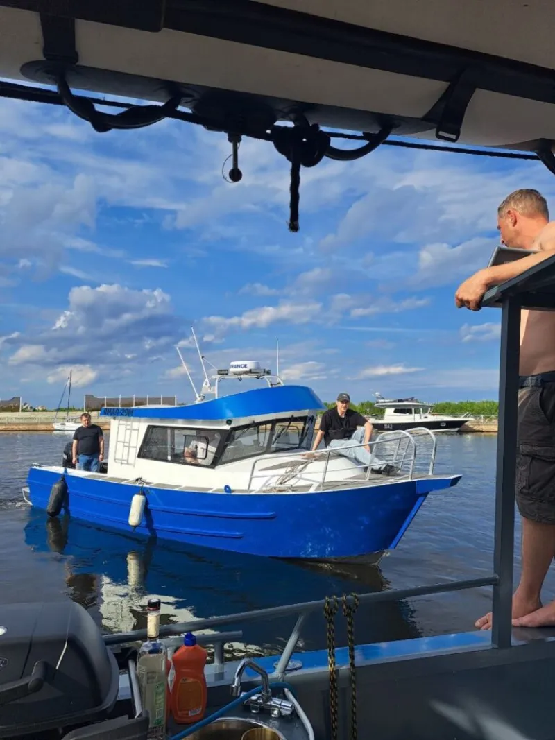 Алюминиевая лодка Моторная яхта Ямал-29М, фото: 167