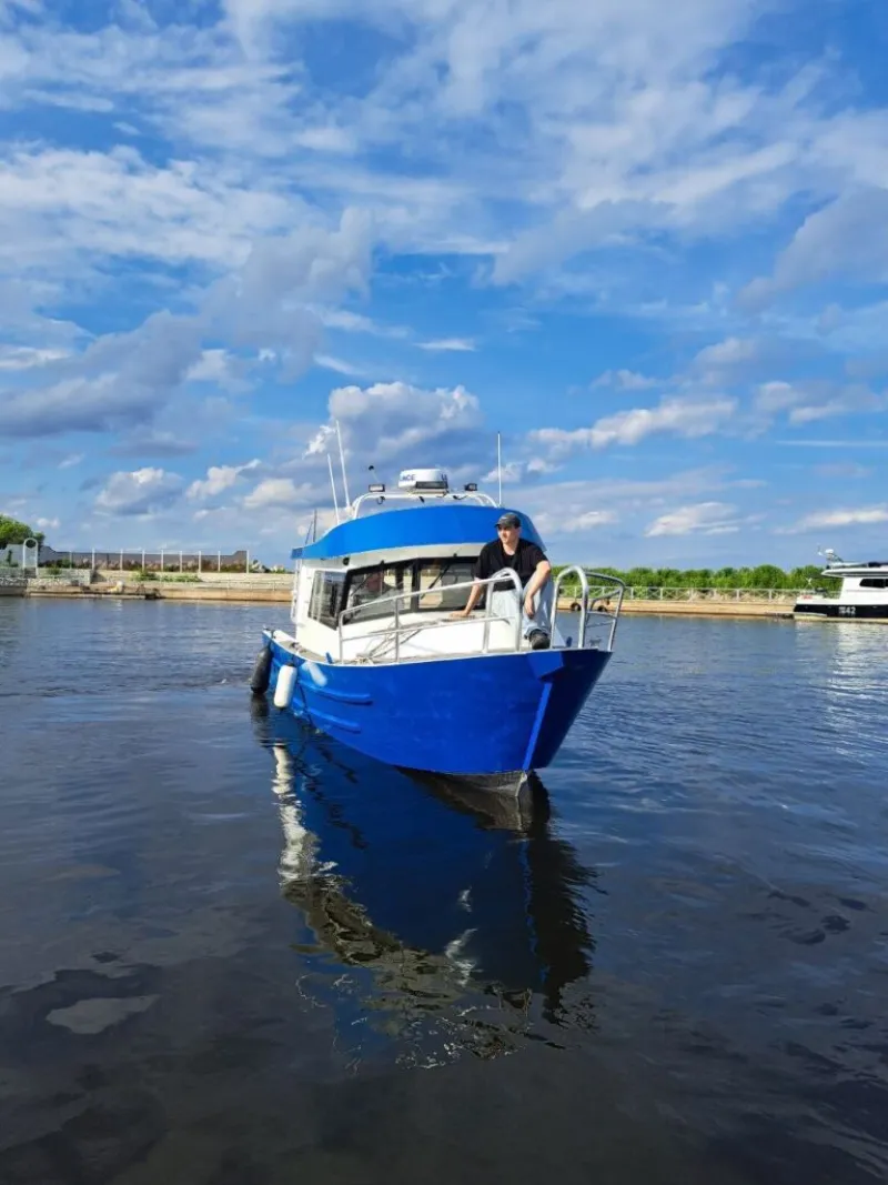 Алюминиевая лодка Моторная яхта Ямал-29М, фото: 166