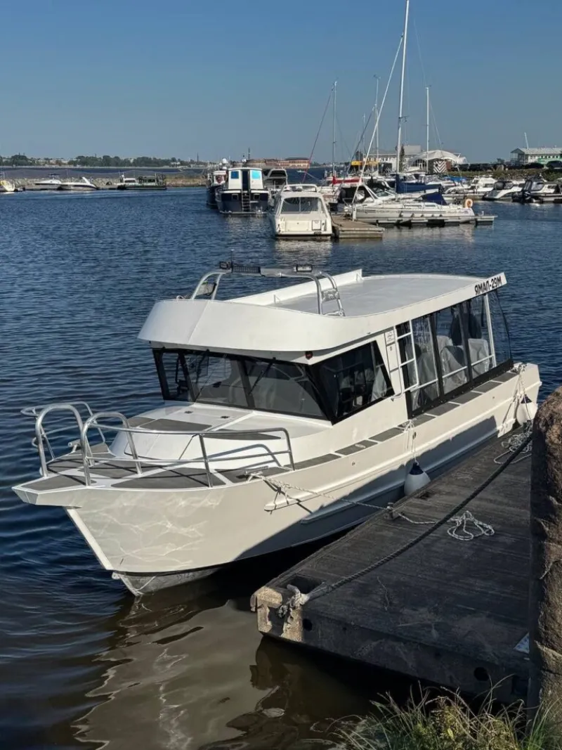 Алюминиевая лодка Моторная яхта Ямал-29М, фото: 158