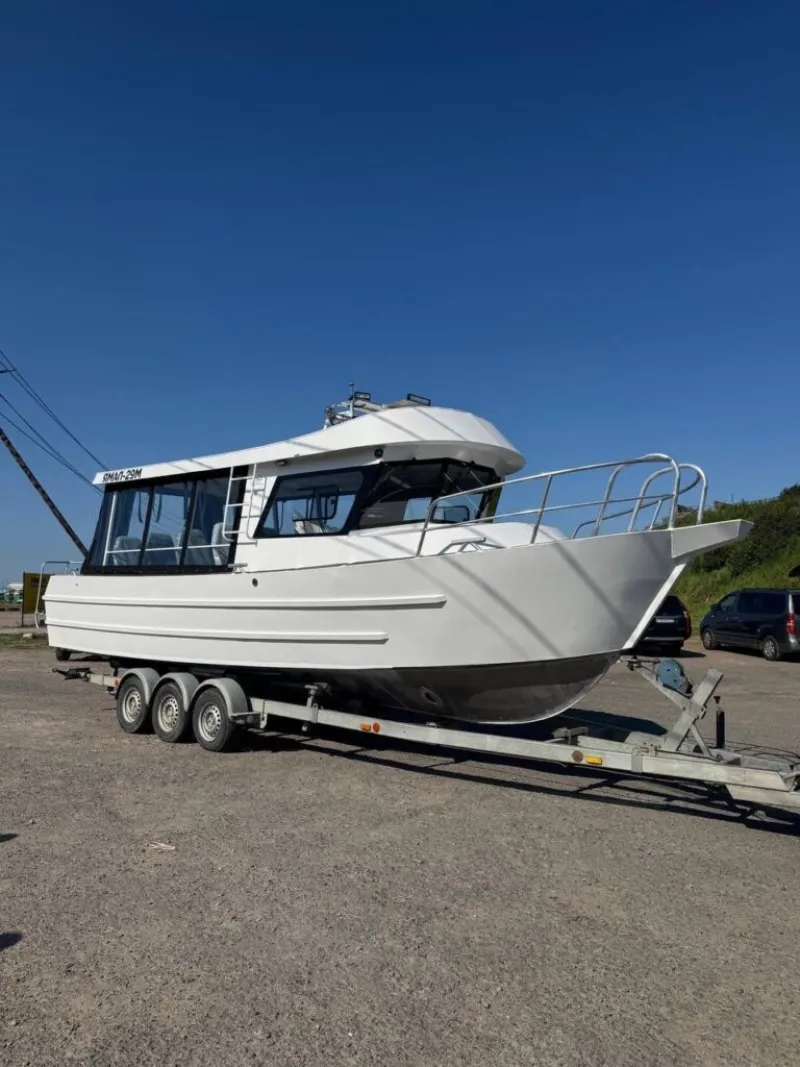 Алюминиевая лодка Моторная яхта Ямал-29М, фото: 156