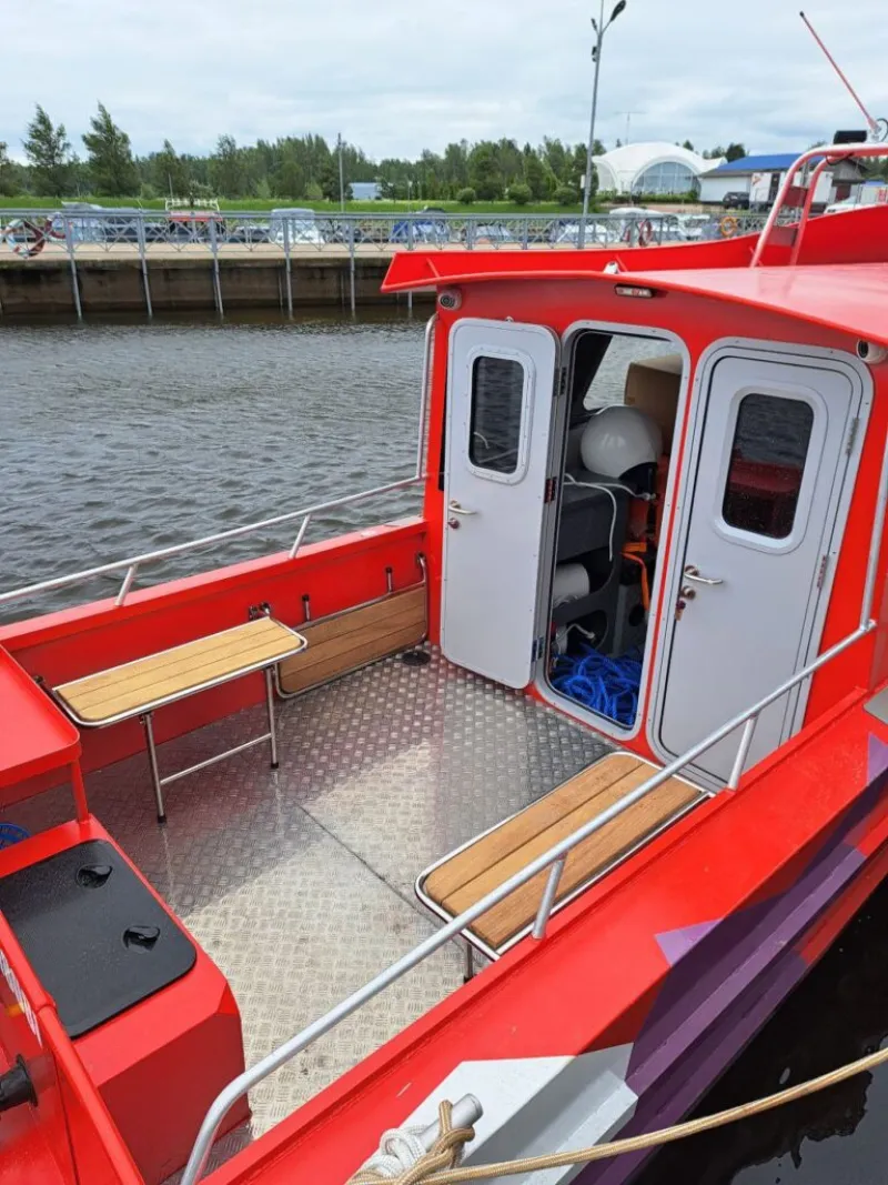 Алюминиевая лодка Моторная яхта Ямал-29М, фото: 152