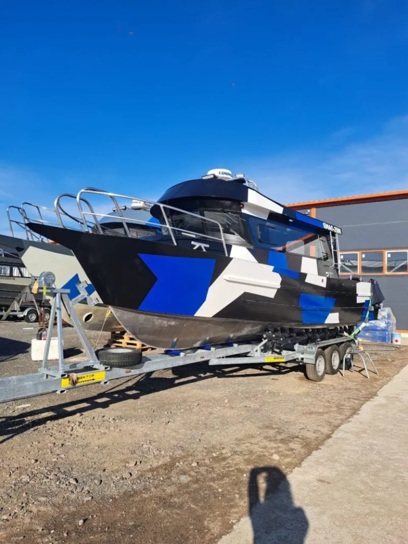 Алюминиевая лодка Моторная яхта Ямал-29М, фото: 146