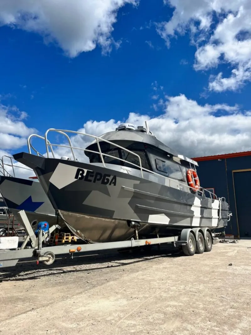 Алюминиевая лодка Моторная яхта Ямал-29М, фото: 144