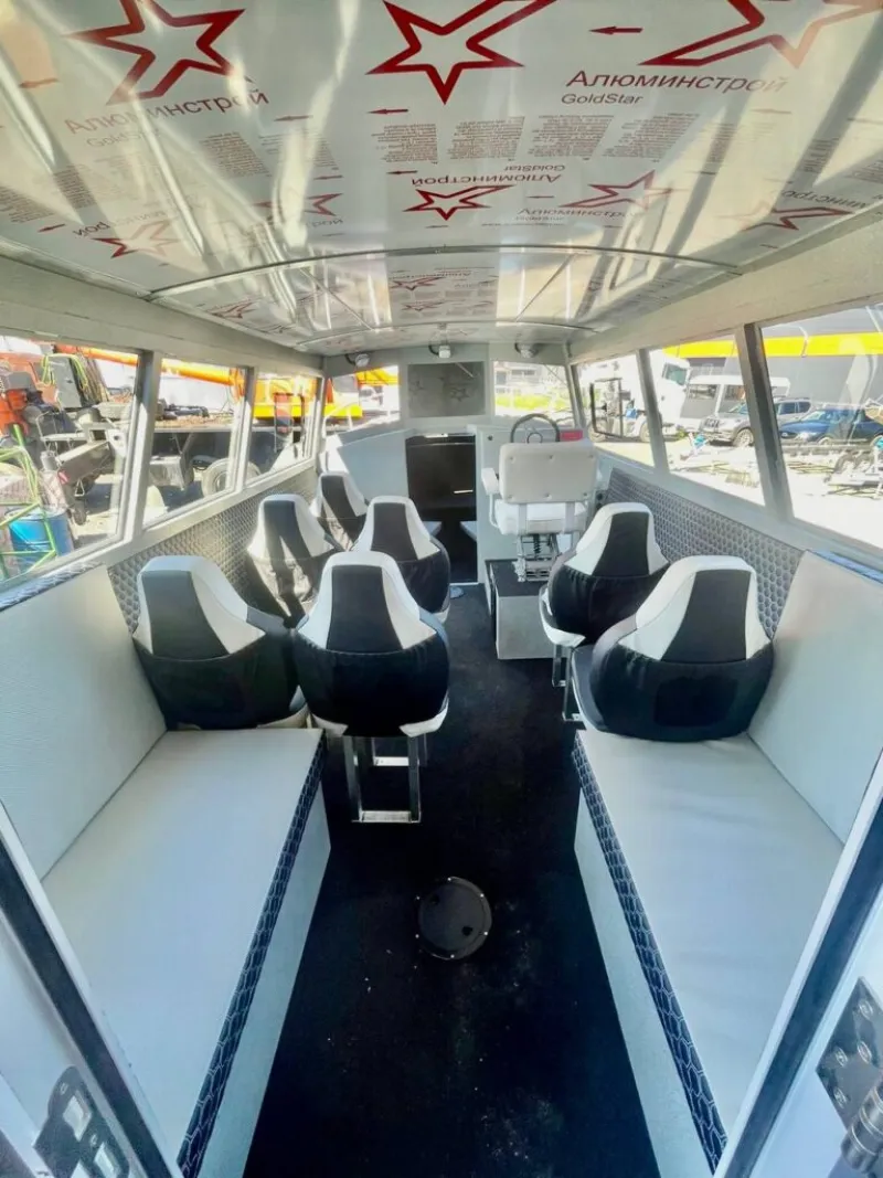 Алюминиевая лодка Моторная яхта Ямал-29М, фото: 133