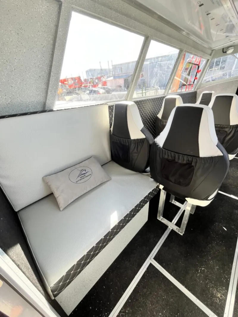 Алюминиевая лодка Моторная яхта Ямал-29М, фото: 132