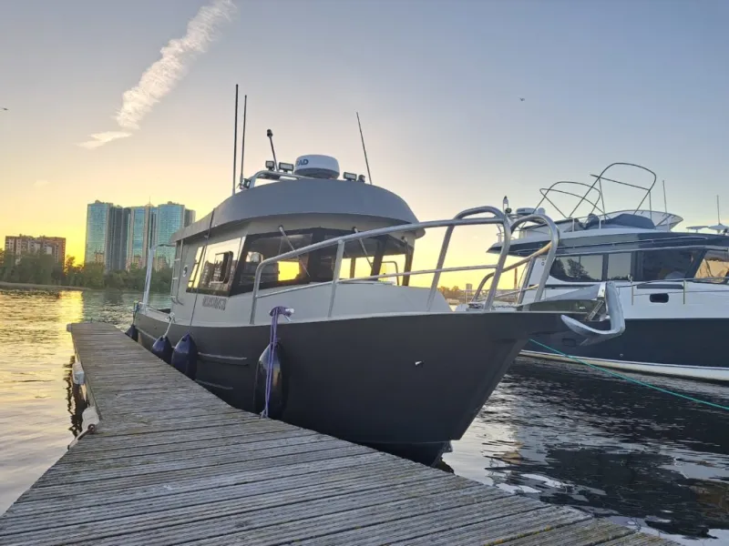 Алюминиевая лодка Моторная яхта Ямал-29М, фото: 121