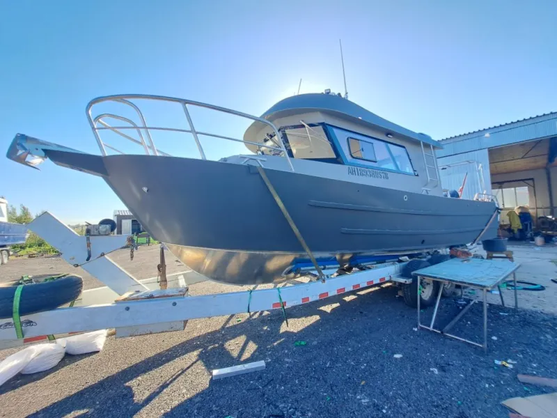 Алюминиевая лодка Моторная яхта Ямал-29М, фото: 118