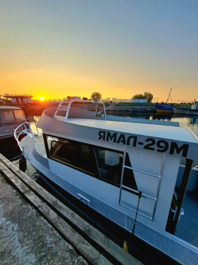 Алюминиевая лодка Моторная яхта Ямал-29М, фото: 104