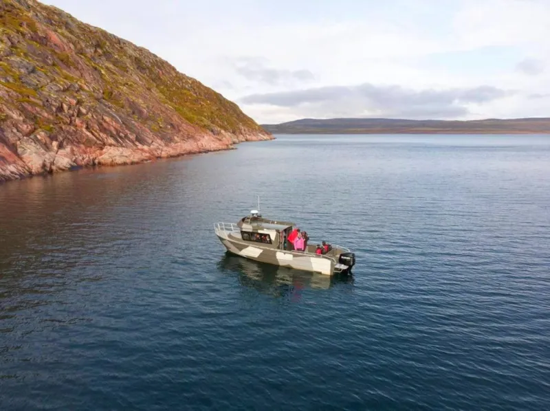 Алюминиевая лодка Моторная яхта Ямал-29М, фото: 97