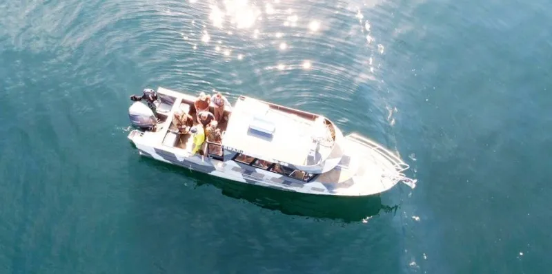 Алюминиевая лодка Моторная яхта Ямал-29М, фото: 88