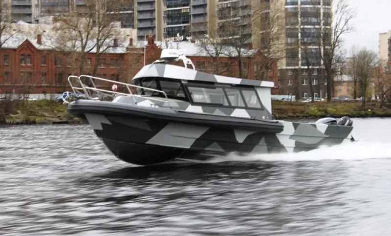 Алюминиевая лодка Моторная яхта Ямал-29М, фото: 85