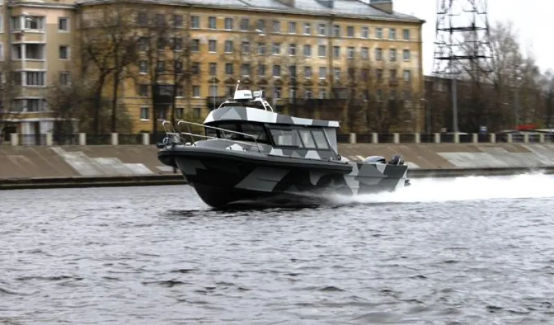 Алюминиевая лодка Моторная яхта Ямал-29М, фото: 84