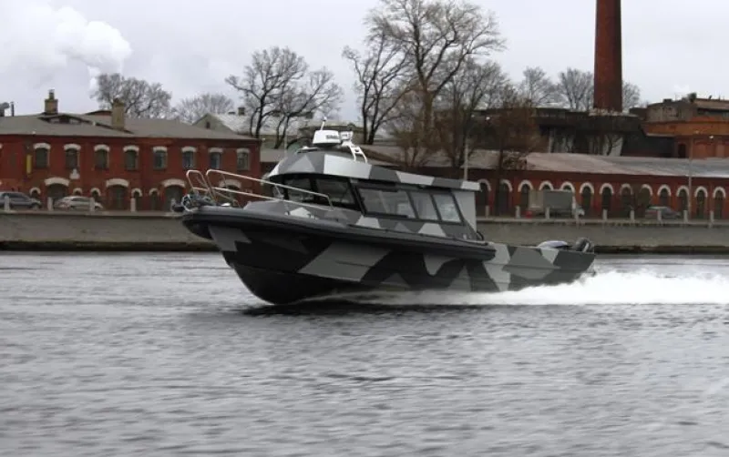 Алюминиевая лодка Моторная яхта Ямал-29М, фото: 83