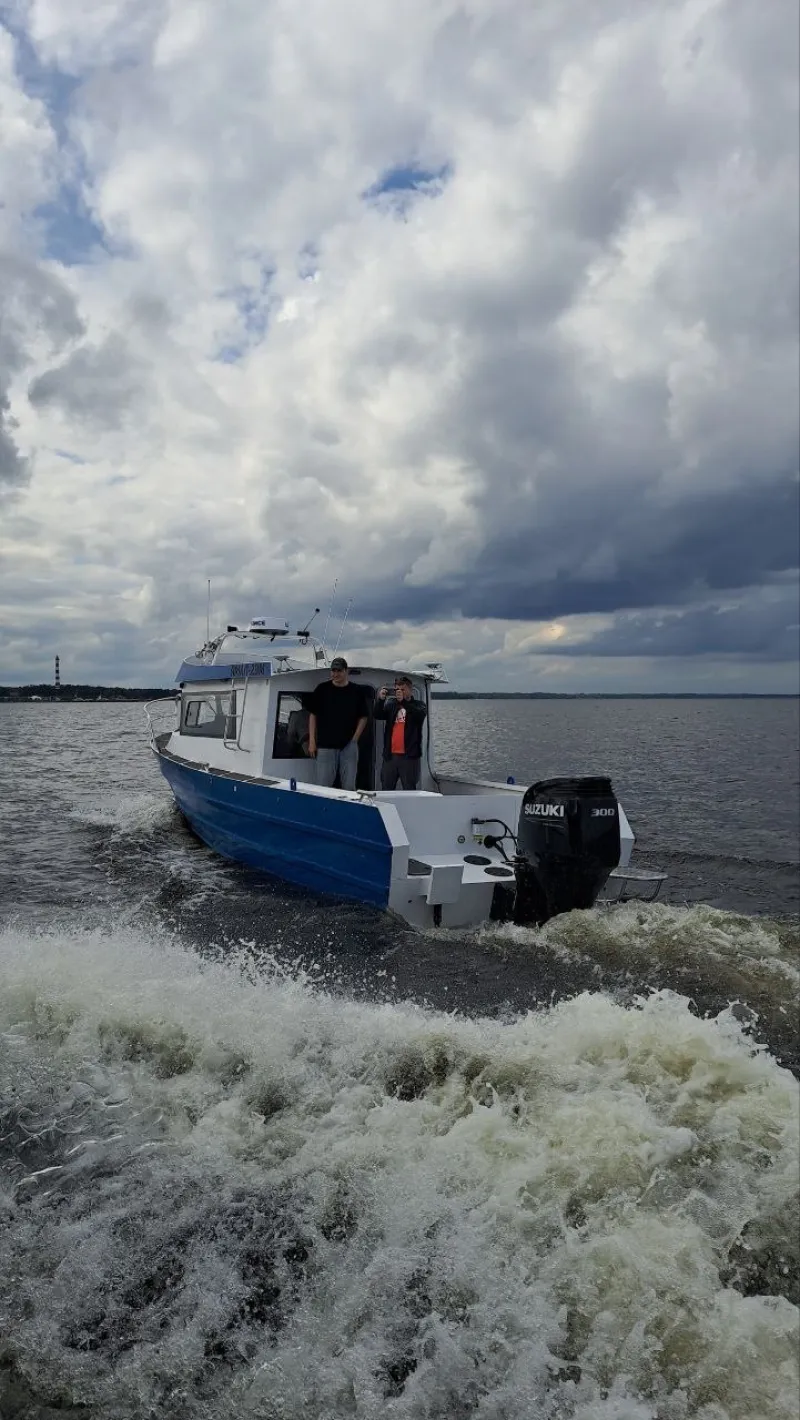 Алюминиевая лодка Моторная яхта Ямал-29М, фото: 76