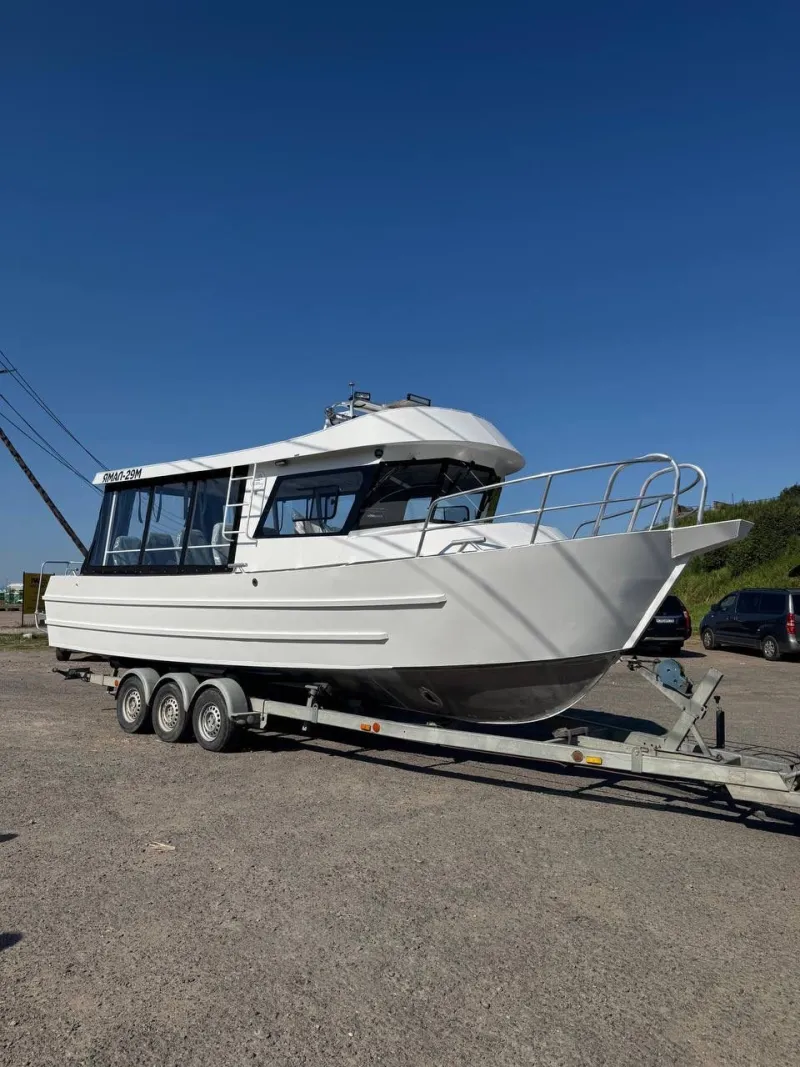 Алюминиевая лодка Моторная яхта Ямал-29М, фото: 69