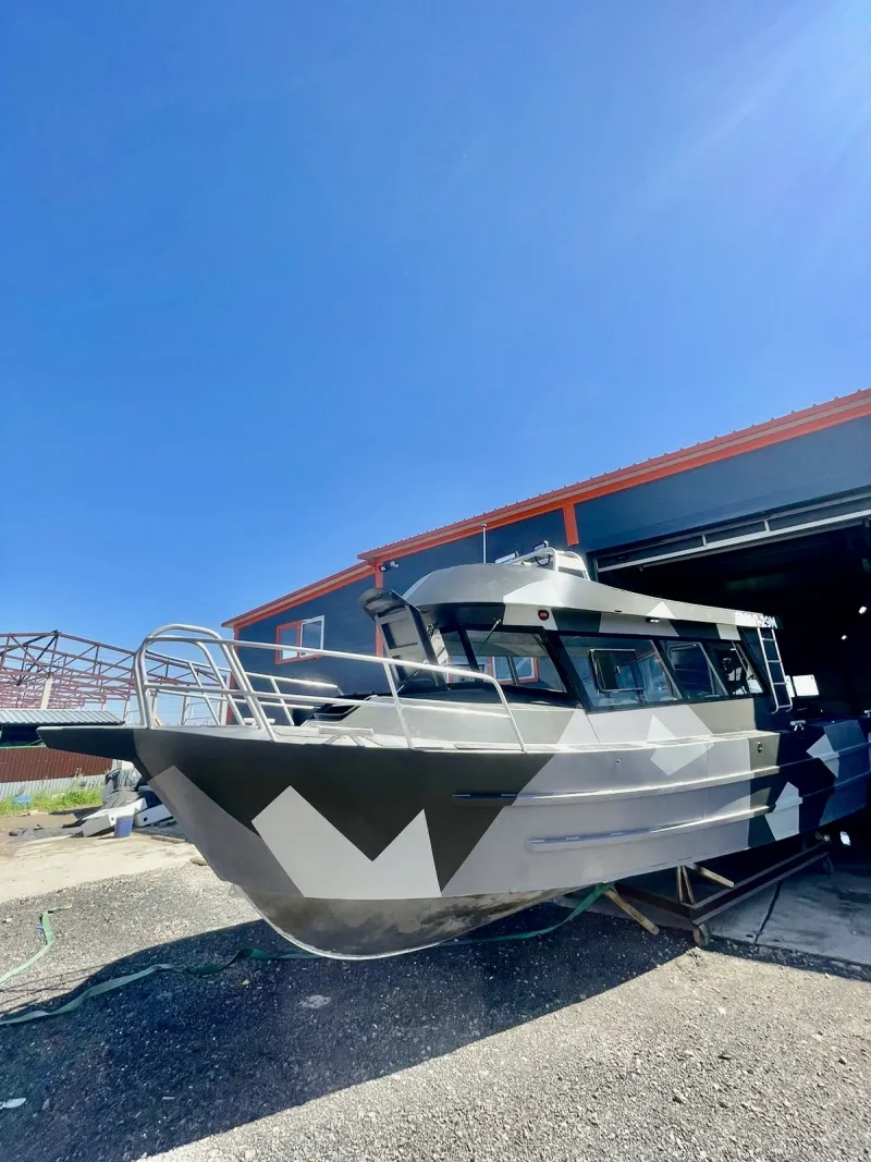 Алюминиевая лодка Моторная яхта Ямал-29М, фото: 53