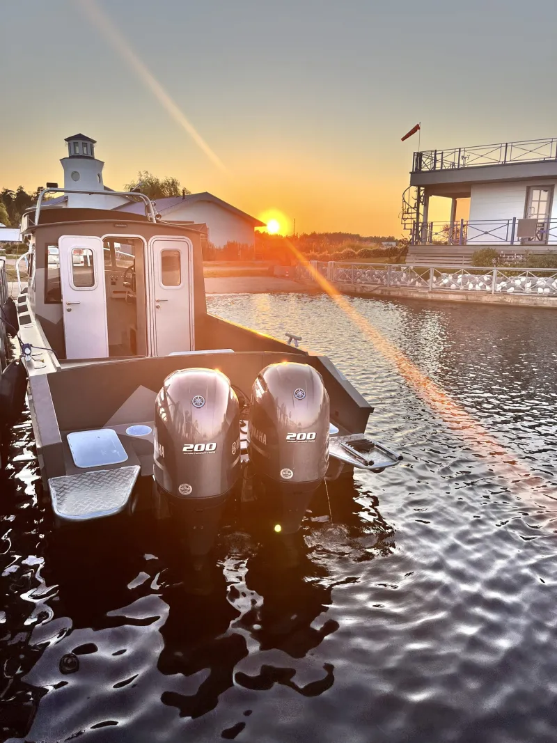 Алюминиевая лодка Моторная яхта Ямал-29М, фото: 42