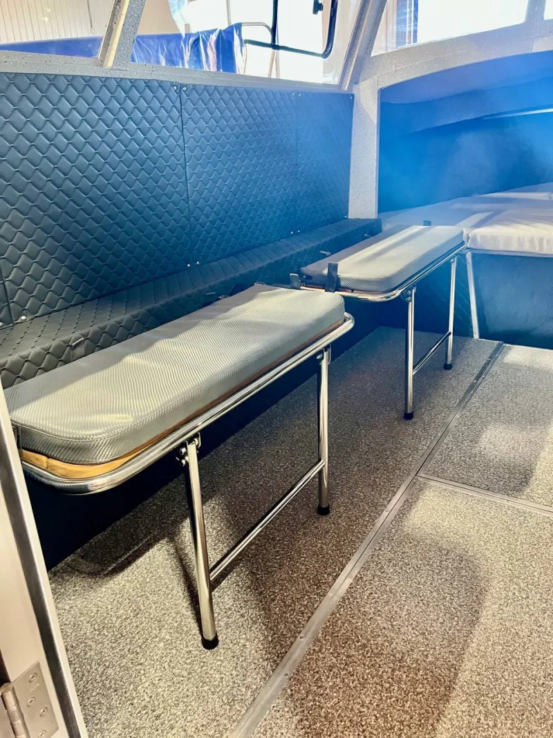 Алюминиевая лодка Моторная яхта Ямал-29М, фото: 39