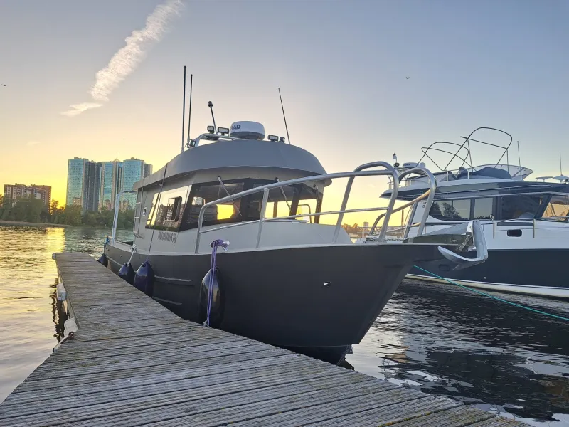 Алюминиевая лодка Моторная яхта Ямал-29М, фото: 34