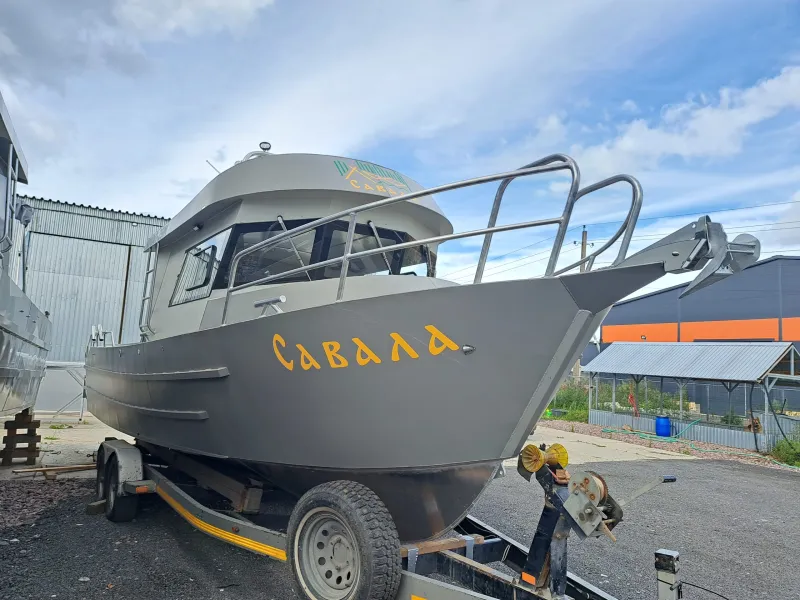 Алюминиевая лодка Моторная яхта Ямал-29М, фото: 15