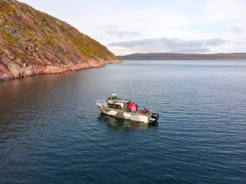 Алюминиевая лодка Моторная яхта Ямал-29М, фото: 10