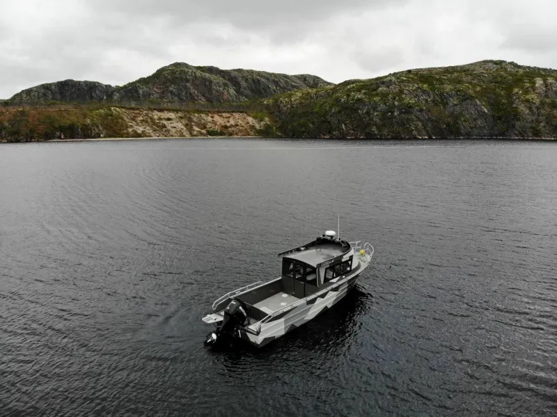 Алюминиевая лодка Моторная яхта Ямал-29М, фото: 9