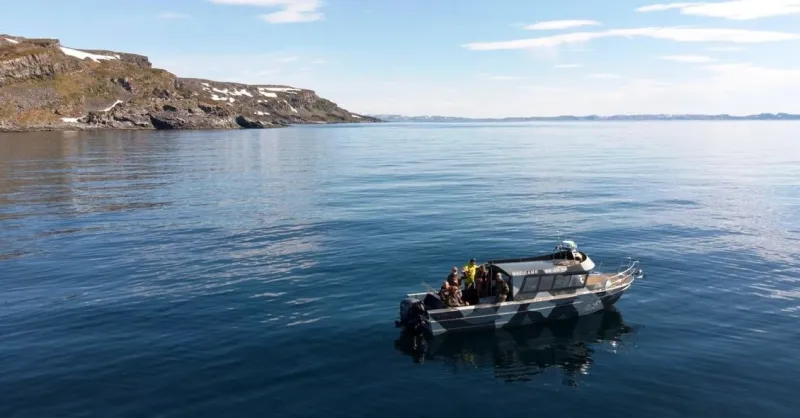 Алюминиевая лодка Моторная яхта Ямал-29М, фото: 2