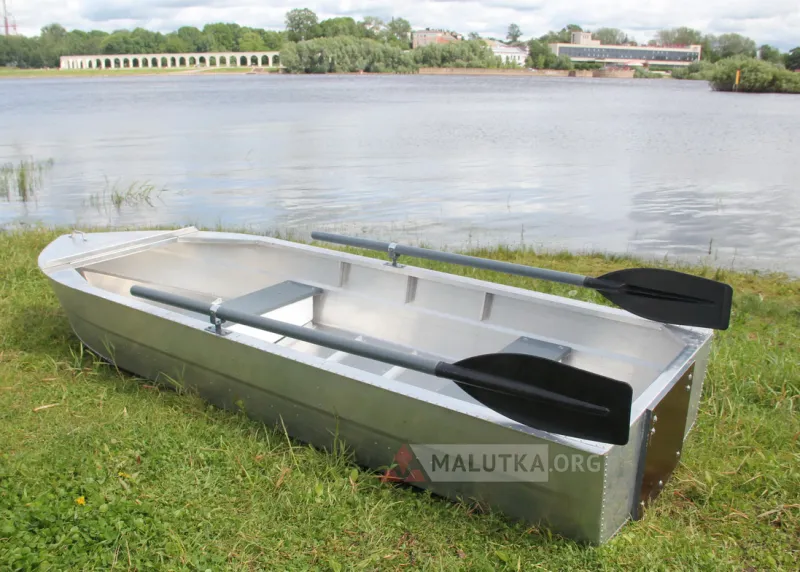 Весельная лодка Малютка-Н 2.9 м. с транцем - купить алюминевую лодку по выгодной цене | Фирма 