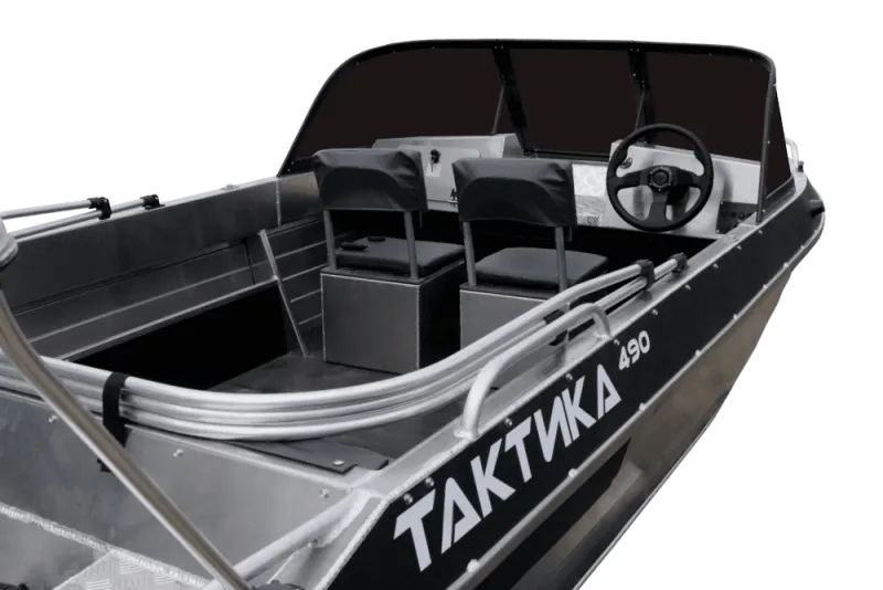 Моторная лодка Алюминиевая лодка Тактика 490, фото: 5