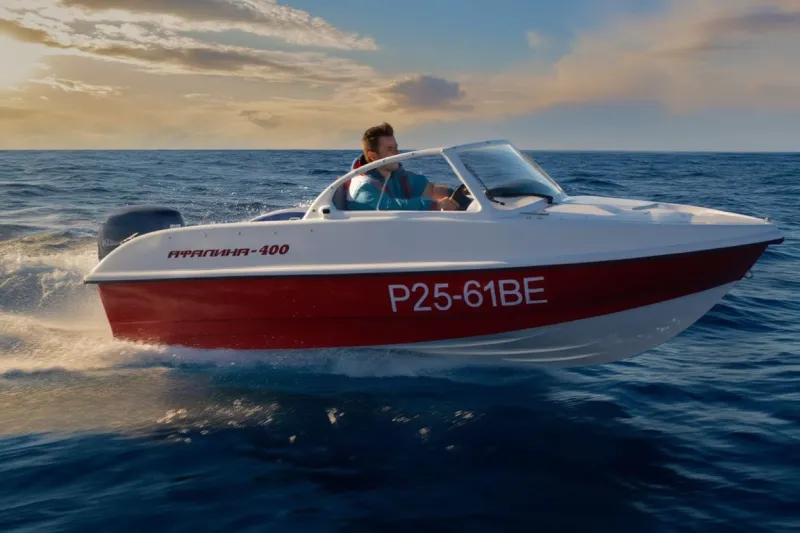 Пластиковая лодка Афалина-400, фото: 2